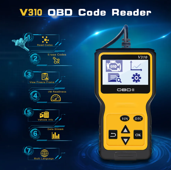 OBD2 Scanner Code Reader Car Diagnostic Tool
