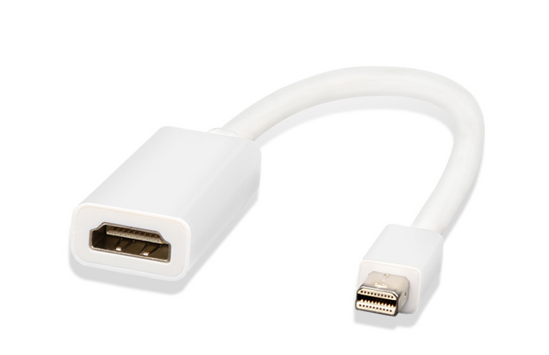 Mini Display to HDMI - Mini DVI to HDMI Cable for Macbook 4K