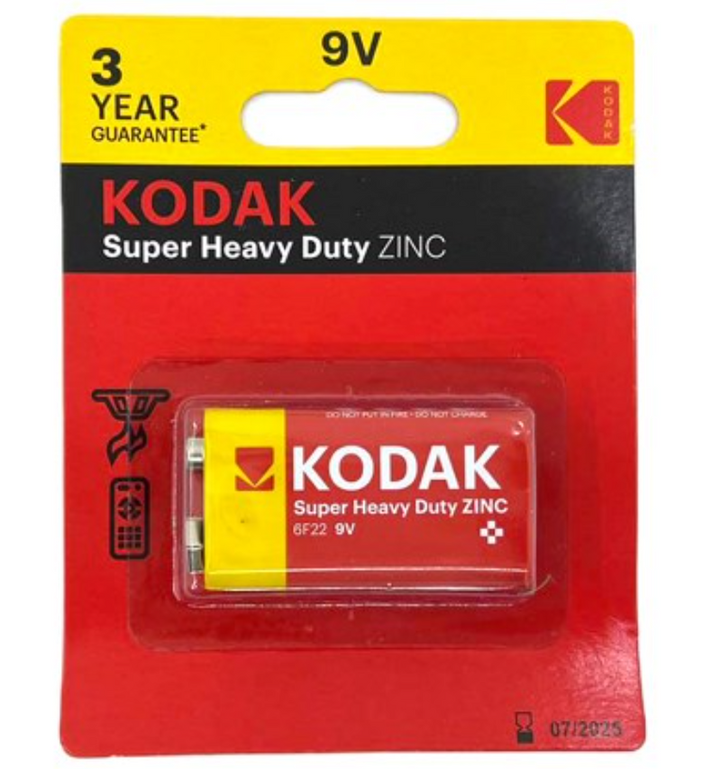 Kodak Heavy Duty Battery 9V