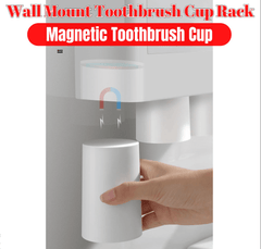 Bathroom Tooth Brush Holder Toothpaste Dispenser
