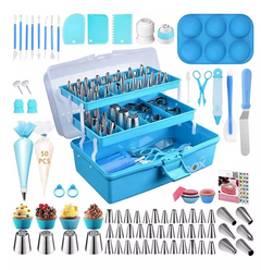 Cake Decorating with Storage Box 236 Pcs Piping Tips Nozzles Set
