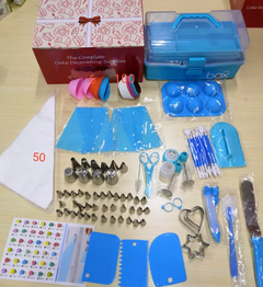 Cake Decorating with Storage Box 236 Pcs Piping Tips Nozzles Set