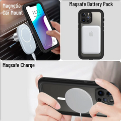 Waterproof Magsafe Case for iPhone 13