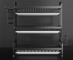 Dish Rack Drying Storage Holders 3 Layer - 53CM