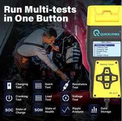 Battery Tester Built-in Printer