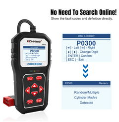 KONNWEI KW818 Universal OBD 2 Scanner Car Diagnostic tool