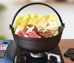 29CM Cast Iron Saucepan Household Non-Stick Japanese Sukiyaki Pot