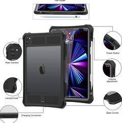 New iPad Pro 11 inch 2022 & 2021 & 2020 Waterproof Case