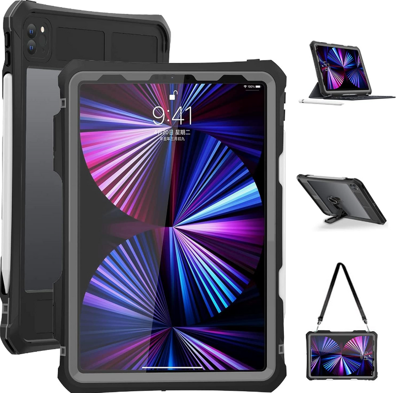 New iPad Pro 11 inch 2022 & 2021 & 2020 Waterproof Case
