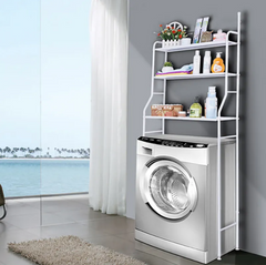 3 Layers over the washing machine storage rack shelf organizer