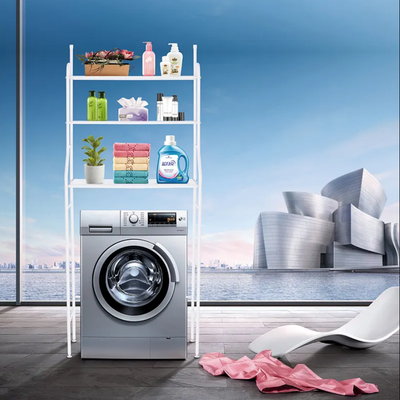 3 Layers over the washing machine storage rack shelf organizer