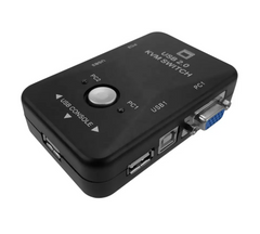 VGA Splitter USB KVM Switch Devices 2 Ports USB 2.0