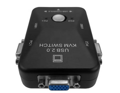 VGA Splitter USB KVM Switch Devices 2 Ports USB 2.0