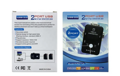 VGA Splitter USB KVM Switch Devices 2 Ports USB 2.0