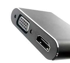 USB to HDMI VGA 2 in 1 Adapter
