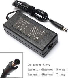 Replacement HP Laptop Charger 19V 4.74A 7.4*5.0 Connector