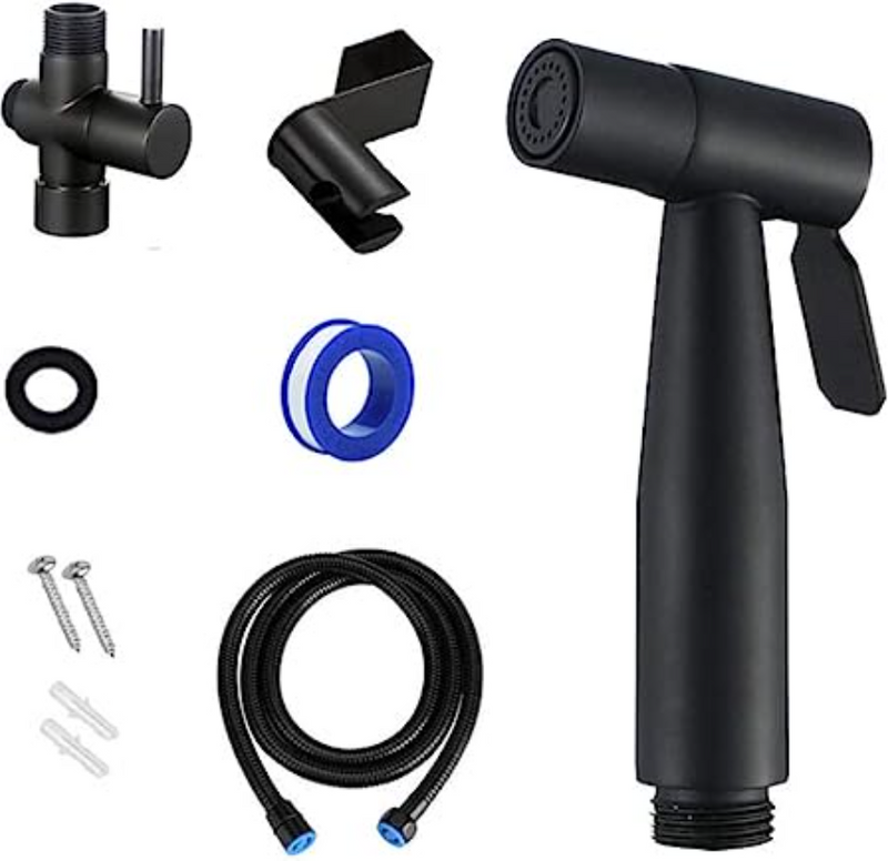 Toilet Bidet Sprayer Black