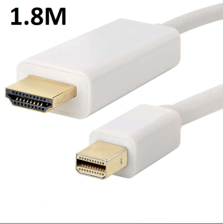 HDMI to Mini Display Cable 1.8M 4K