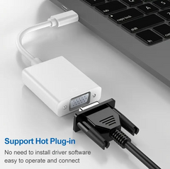 USB Type C to VGA Adapter