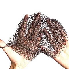 Stainless Steel Scrubber Cast Iron Cleaner
