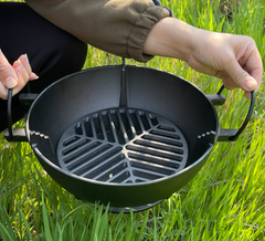 Cast Iron Outdoor Cast Iron Cookware Grill Pan BBQ Barbeque