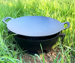 Cast Iron Outdoor Cast Iron Cookware Grill Pan BBQ Barbeque