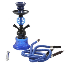 Mini Arabian Hookah Set Double Pipe Hookah Shisha