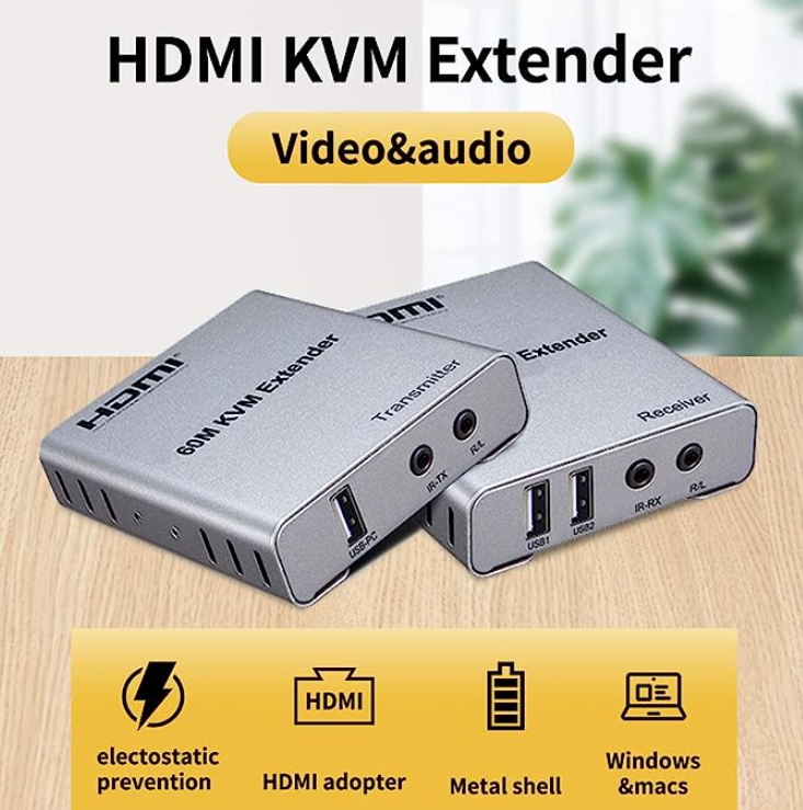4k 120m HDMI extender over Ethernet