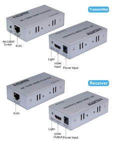 4k 120m HDMI extender over Ethernet