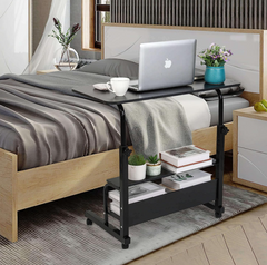 Computer Desk Laptop Table With Wheel - 80 CM