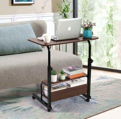 Computer Desk Laptop Table With Wheel - 80 CM