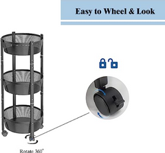 Fruit and Vege Basket Trolley