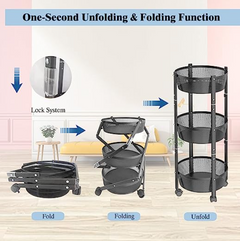 Fruit and Vege Basket Trolley