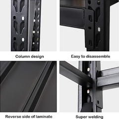 2M High Shelving 200 Kg Per layer 4 Tier Storage Metal Shelf Rack