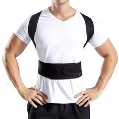 Adjustable back shoulder posture corrector belt