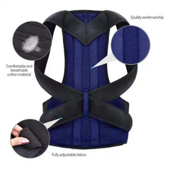 Adjustable back shoulder posture corrector belt