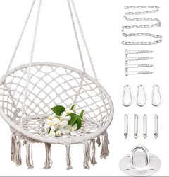 Hanging Chaise Swing Hammock Chair Hanging Lounger