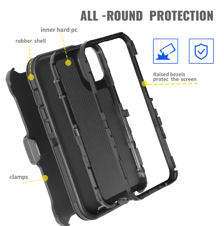 iPhone 13 Pro Max Shockproof Rugged Case