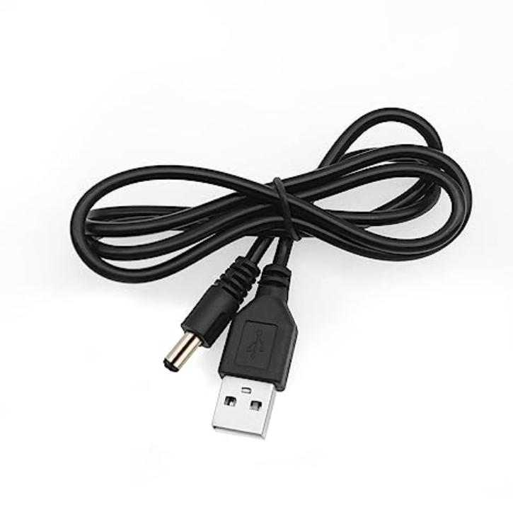 1M USB to 5V DC Power Cable