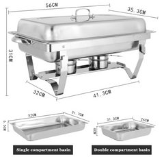 Chafing Dish Food Warmer Stove 11L