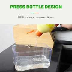 Dishwasher Liquid Press Dispenser Box