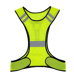 LED Reflective Safety Vest for Running Jogging Biking Cycling Walking