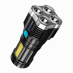 Rechargeable Flash LED Torch For Outdoor Fishing Hunting