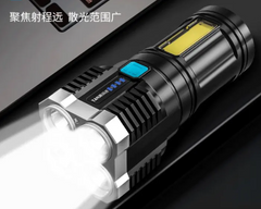 Rechargeable Flash LED Torch For Outdoor Fishing Hunting