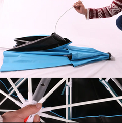 Outdoor Parasol Protection Ultraviolet-Proof Sun Shade Fishing Beach Patio Umbrella