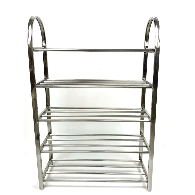 Five Tiers Shoe Shelves Metal Shoe Stand Rack Organizer