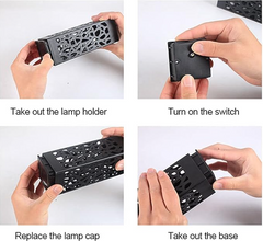 6 PCs set - Garden Light Solar Motion Lights Outdoor