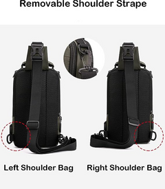 Waterproof Men Chest Bag Single Shoulder Travel Sport