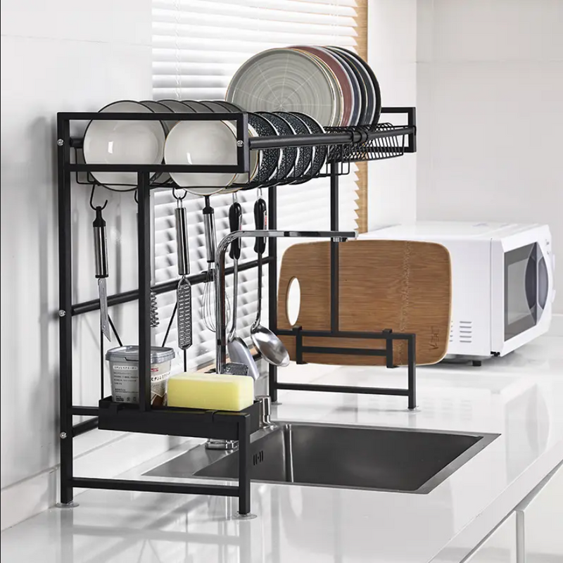 Adjustabe Dish Drying Rack 85-103CM
