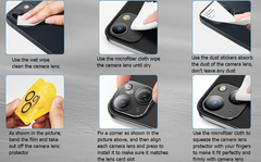 iPhone 15 / iPhone 15 Plus Camera Glass Lens Protector